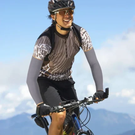 Manguitos running UV efecto frío unisex sin costuras (talla única) 2