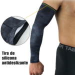 Manga deportiva con silicona antideslizante