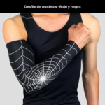 Manguito running compresivo transpirable con protección UV, varias tallas - Imagen 2