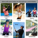 Mangas deportivas para todas las actividades al aire libre.