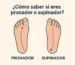 ¿Cómo saber si eres pronador o supinador?