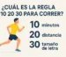 ¿Cuál es la regla 10 20 30 para correr?